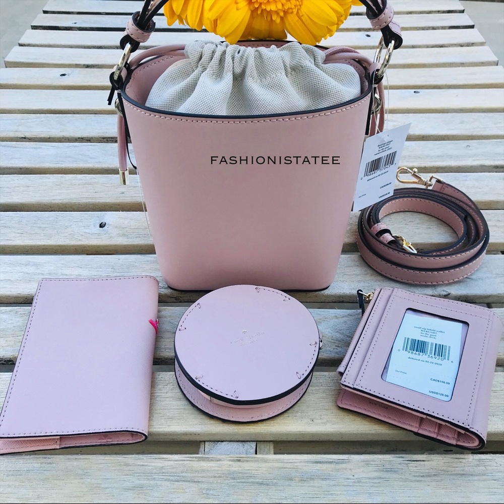 Kate spade flamingo pippa Vellum Wallet Coin set - Picture 7 of 8